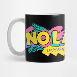 Retro 90s New Orleans NOLA / Rad Memphis Style / 90s Vibes Mug